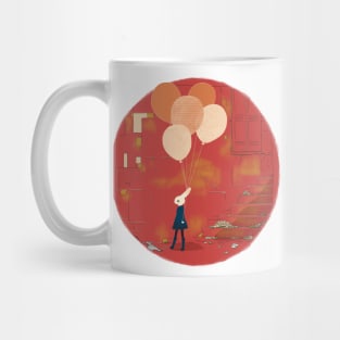 99 Orange Balloons Mug